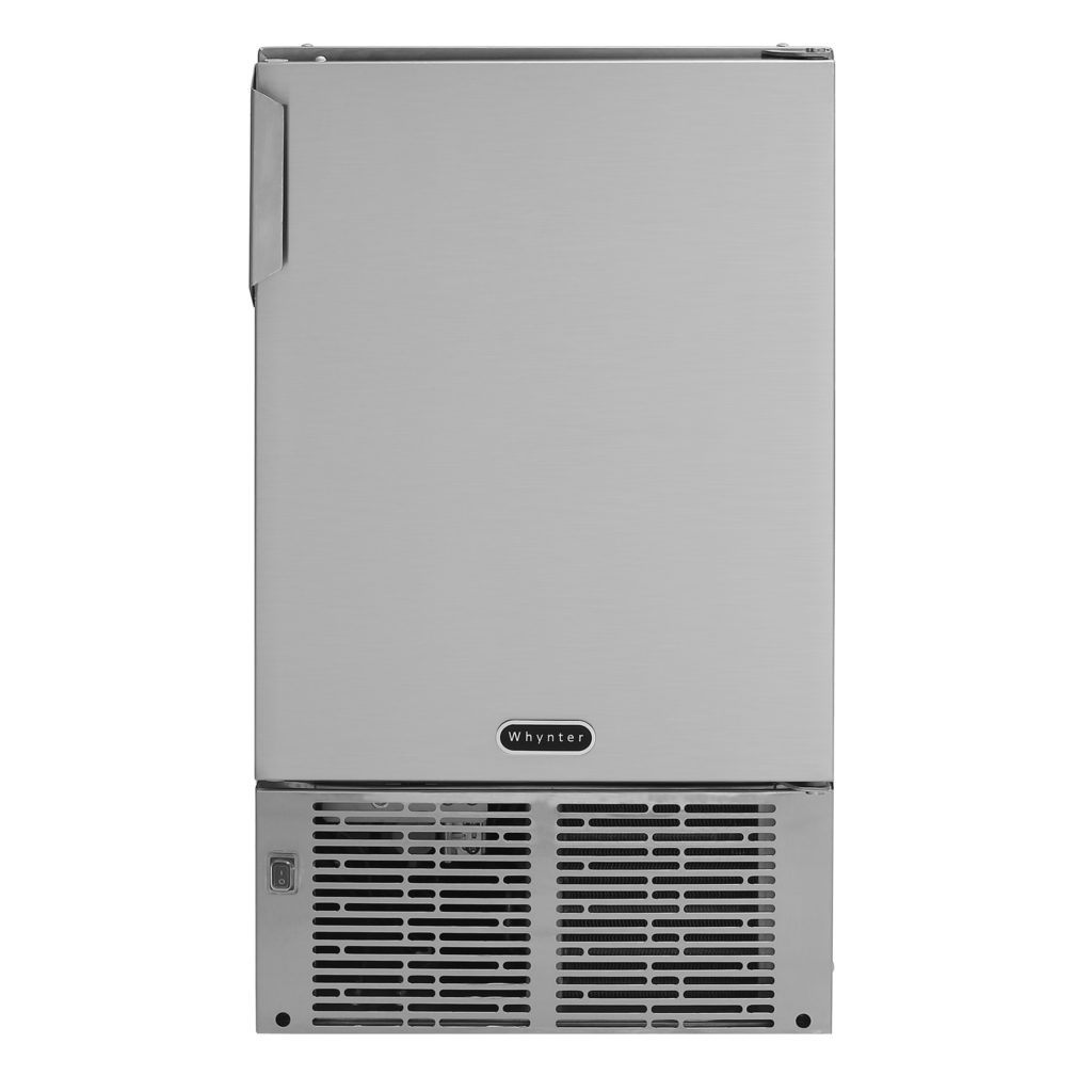 Picture of Whynter MIM-14231SS 14 in. Undercounter Automatic Marine Ice Maker 23 lbs Daily Output, Stainless Steel