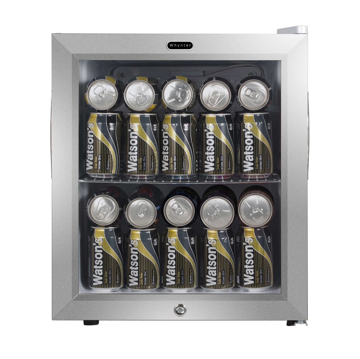 Picture of Whynter BR-062WS 62 Can Stainless Steel Beverage Refrigerator with Lock