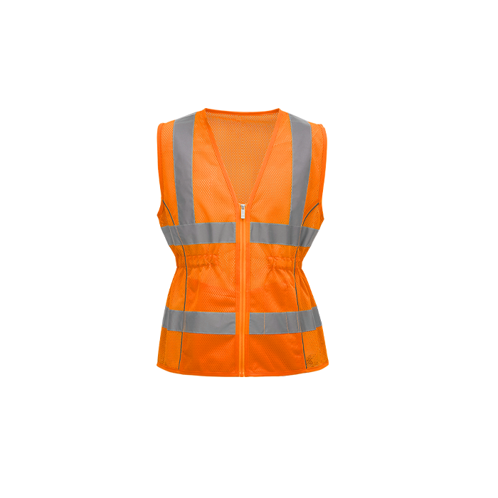 Fitted for You C2 Recycled Vest, Orange - Extra Large