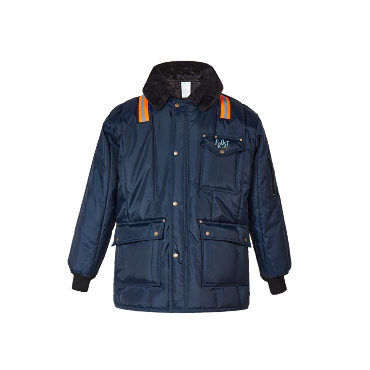 Heavy Duty Freezer Jacket, Blue - 3XL