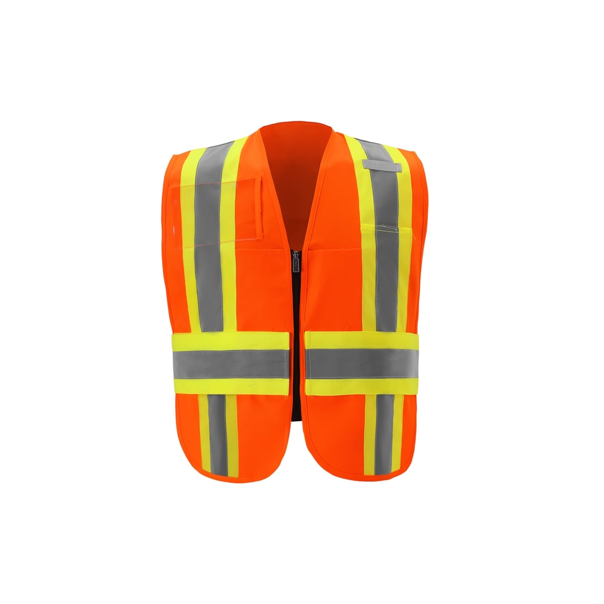 Class 2 Contrast Incident Command Vest, Orange - Jumbo