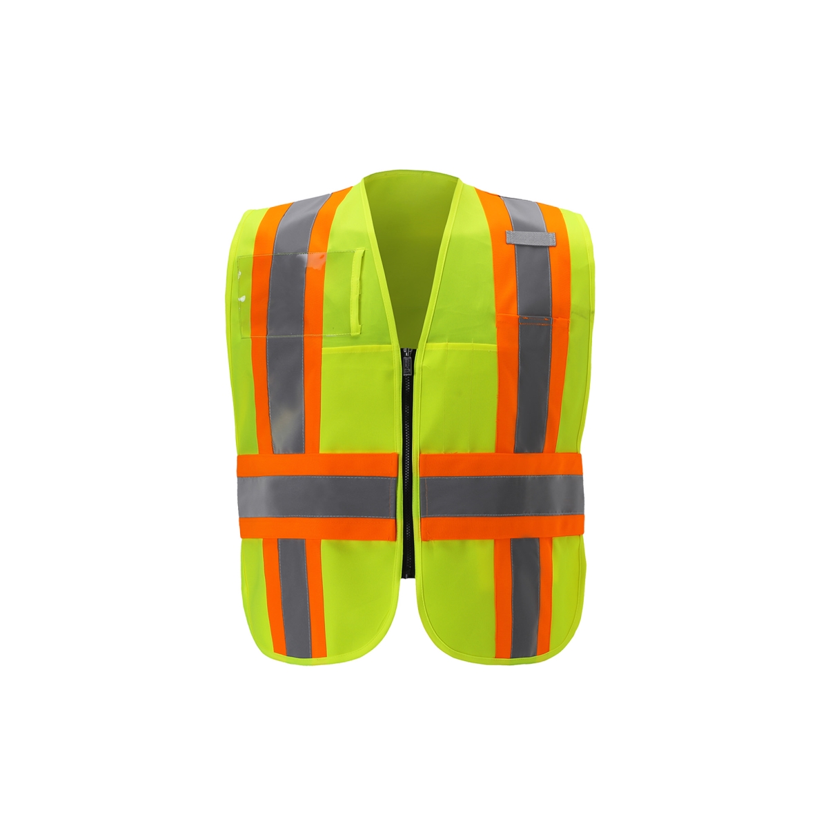 Class 2 Contrast Incident Command Vest, Orange - Jumbo