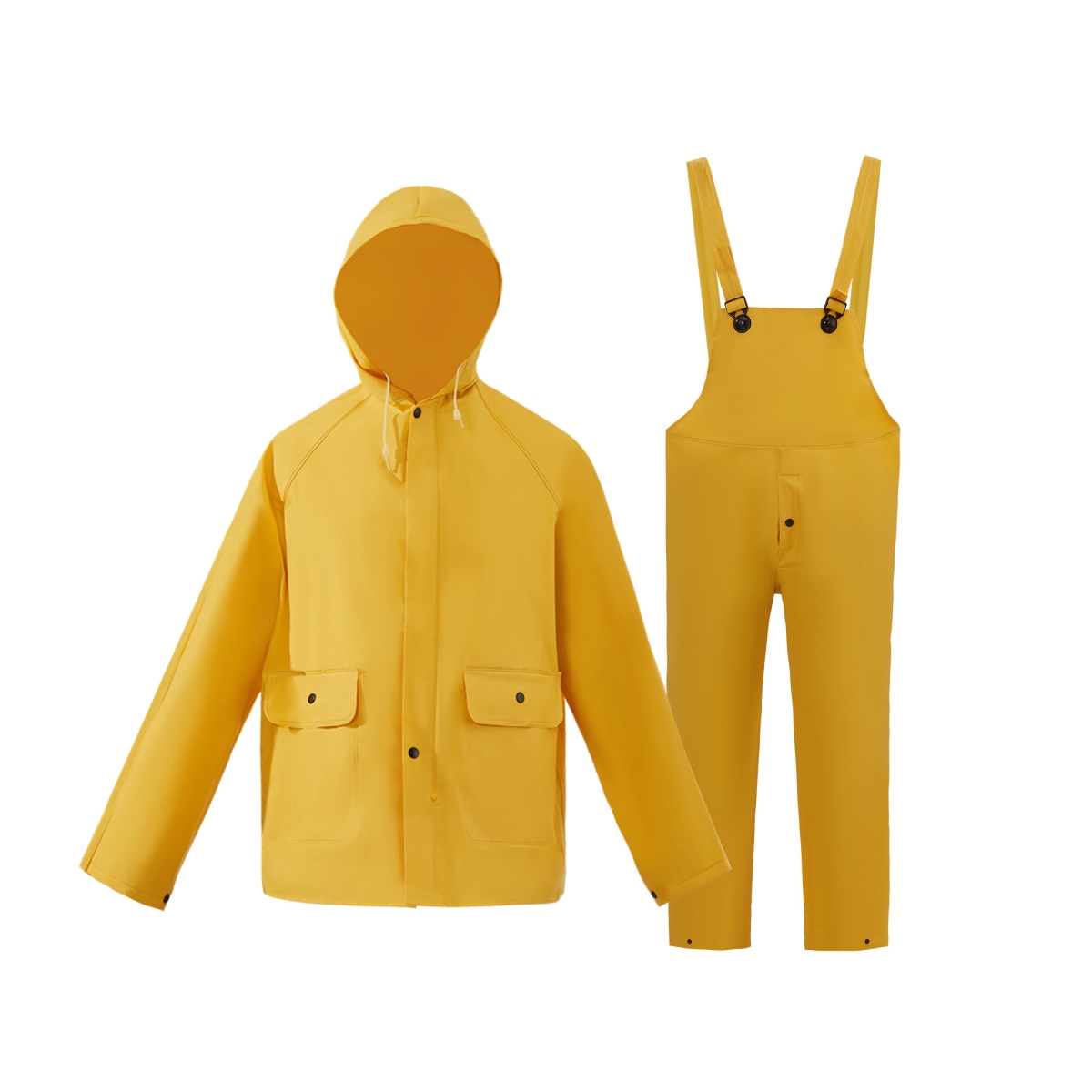 Heavy Weight Rain Suit, Yellow - 2XL
