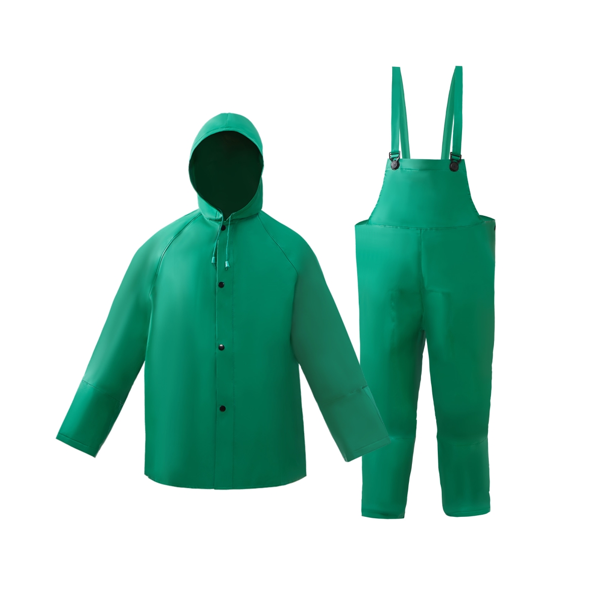 Chemical Protective Suit, Green - Large