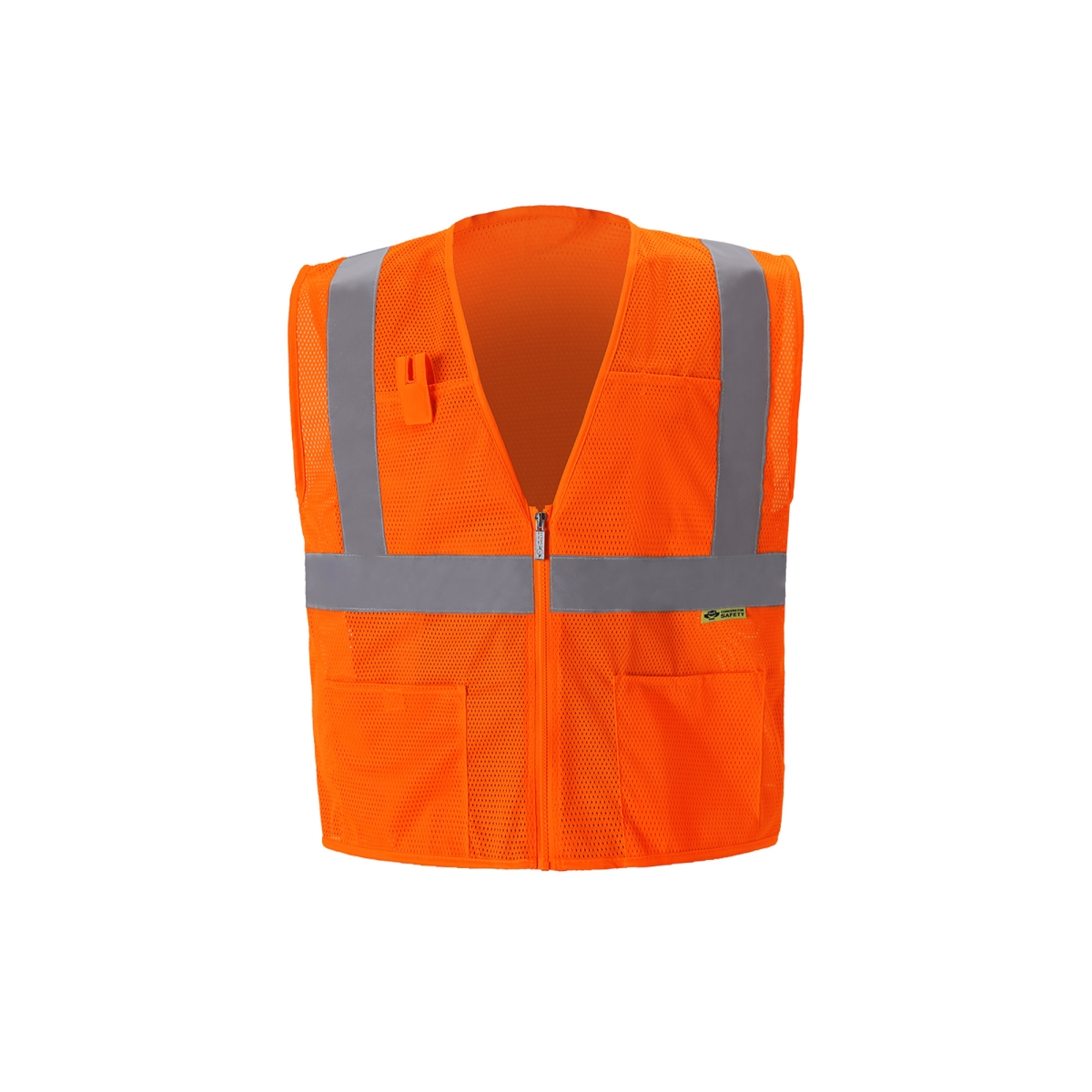 Class 2 High-Viz Economy Vest, Orange - Medium