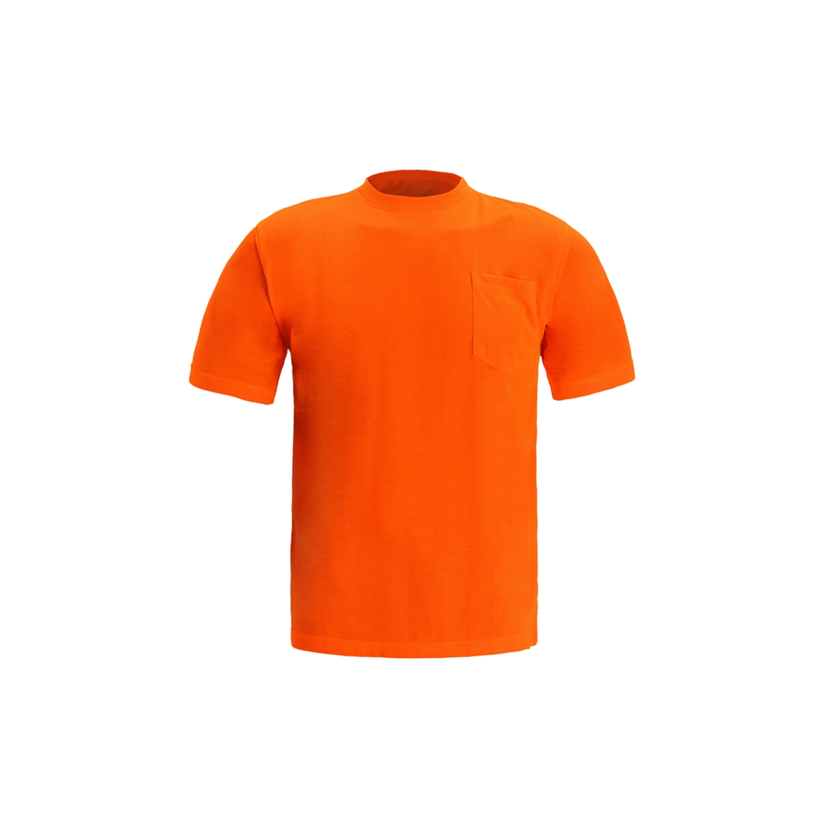 Short Sleeve T-Shirt, Orange - Large