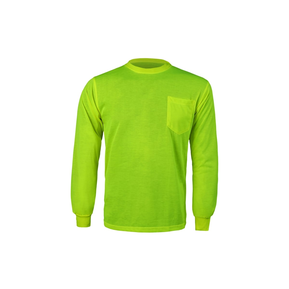 Long Sleeve T-Shirt, Lime - Small