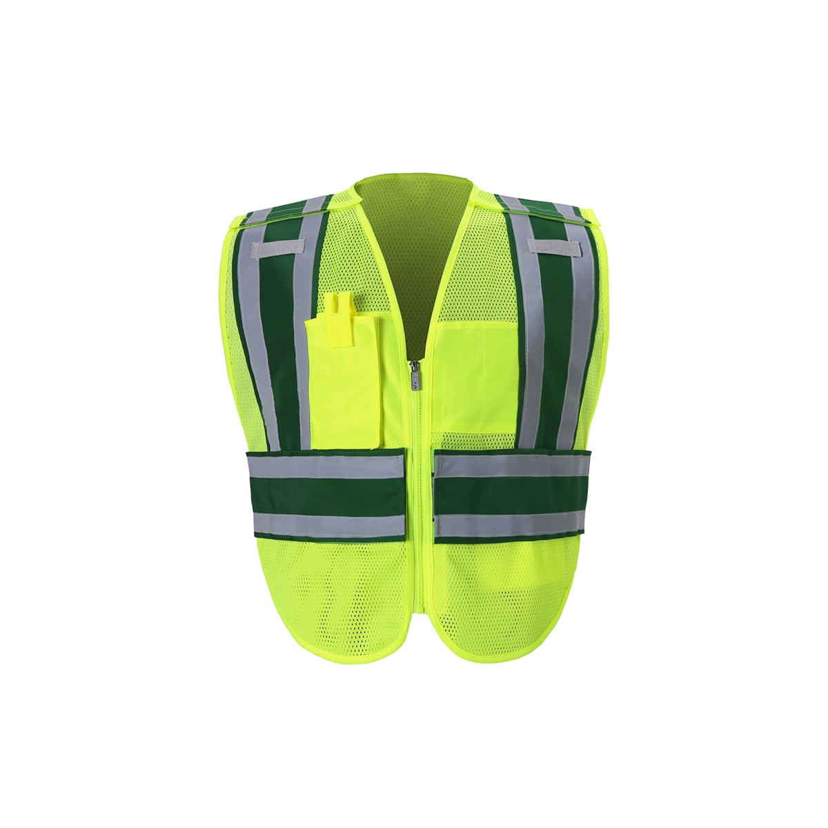 High-Viz Public Safety Vest, Green - Jumbo