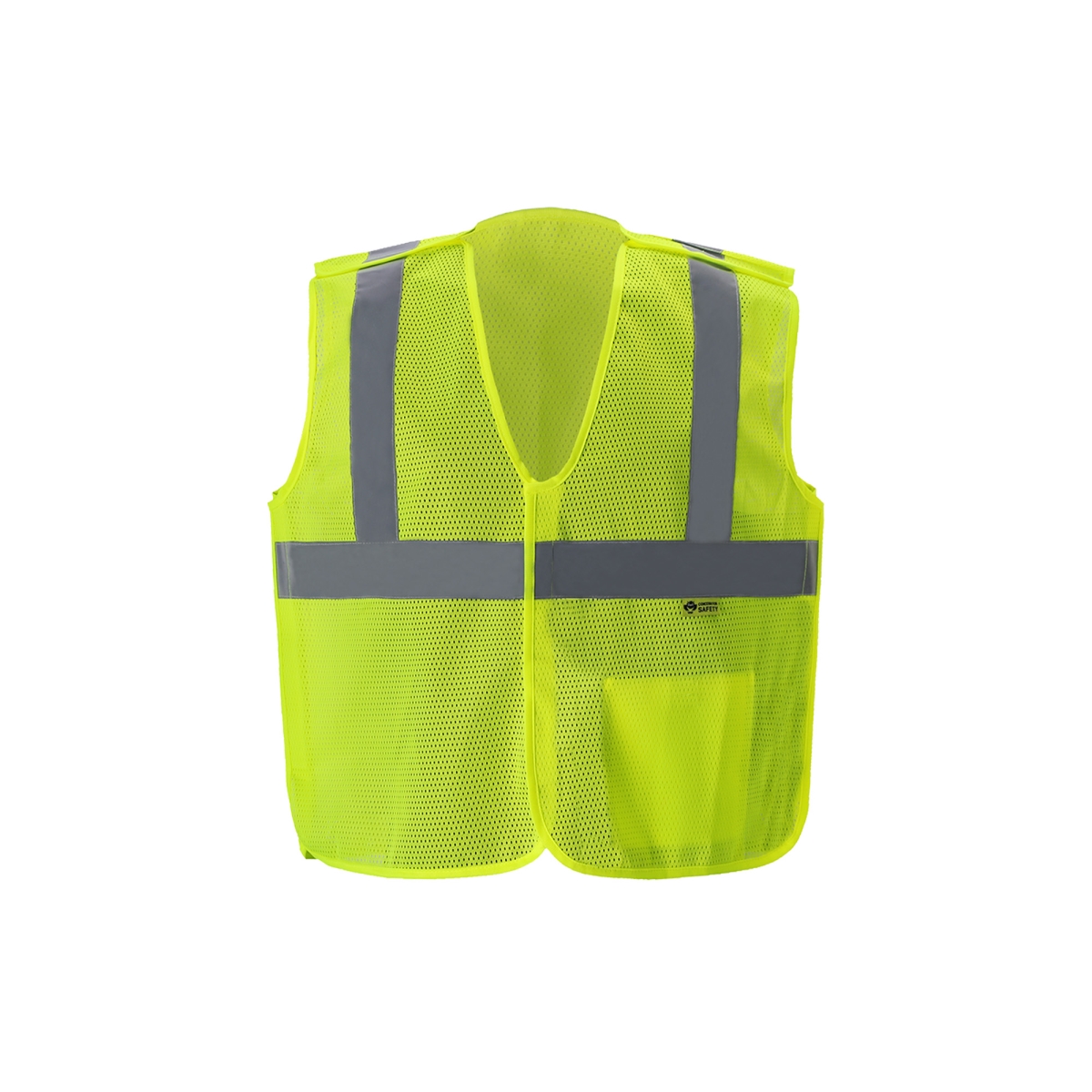 Class 2 High-Viz Economy Vest, Lime - One Size Fits All