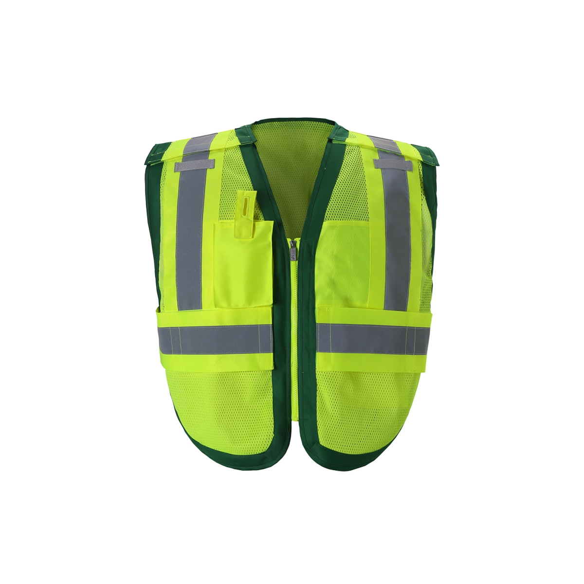 High-Viz Public Safety Vest, Green - Jumbo