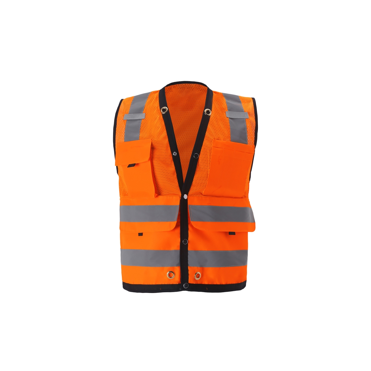 SURV322C-2 L Class 2 High-Viz Surveyors Vest, Orange - Large