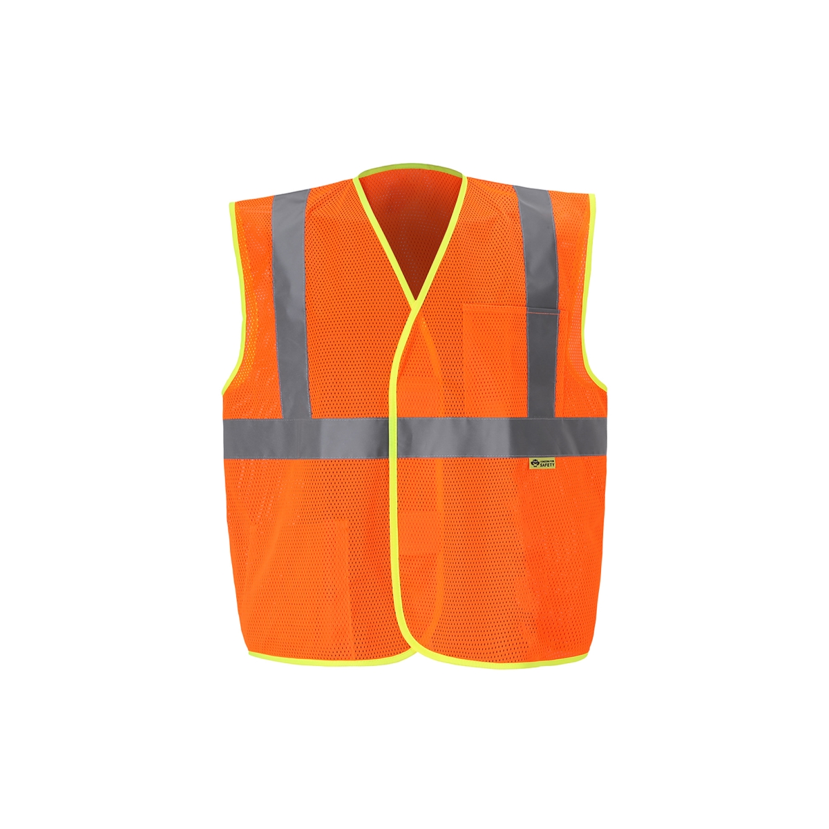 Class 2 Economy Safety Vest, Orange - Medium