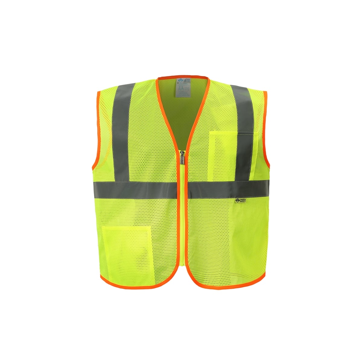 Class 2 Economy Safety Vest, Lime - Large
