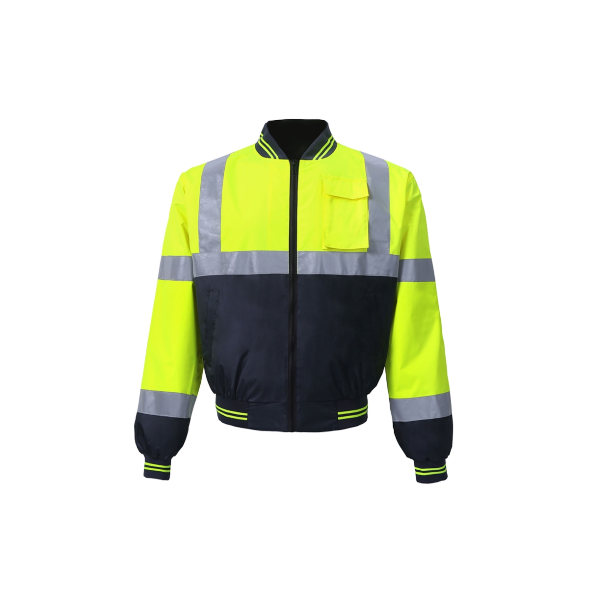 High-Viz Class 3 Light Weight Windbreaker, Lime - 2XL