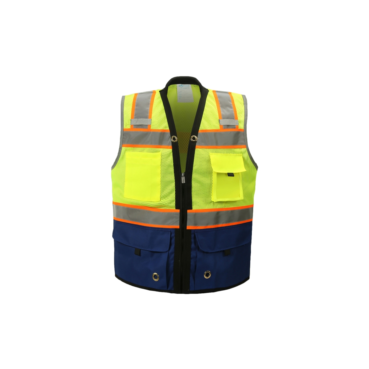 SV544RBC-2 L Class 2 Premium Surveyor Vest, Royal Blue - Large