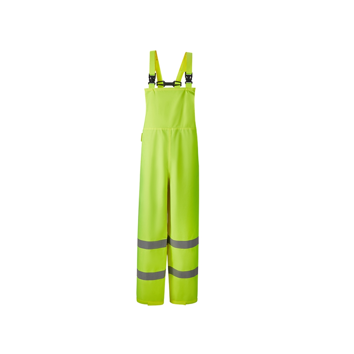 Light Weight High-Viz Bib Overall, Lime - Large