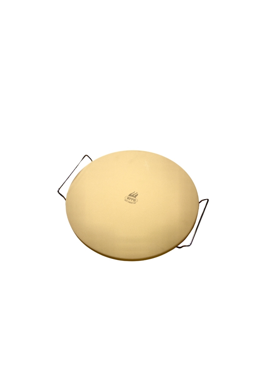 Picture of WPPO WKST-15R 15 in. Pizza Stone with Metal Rack