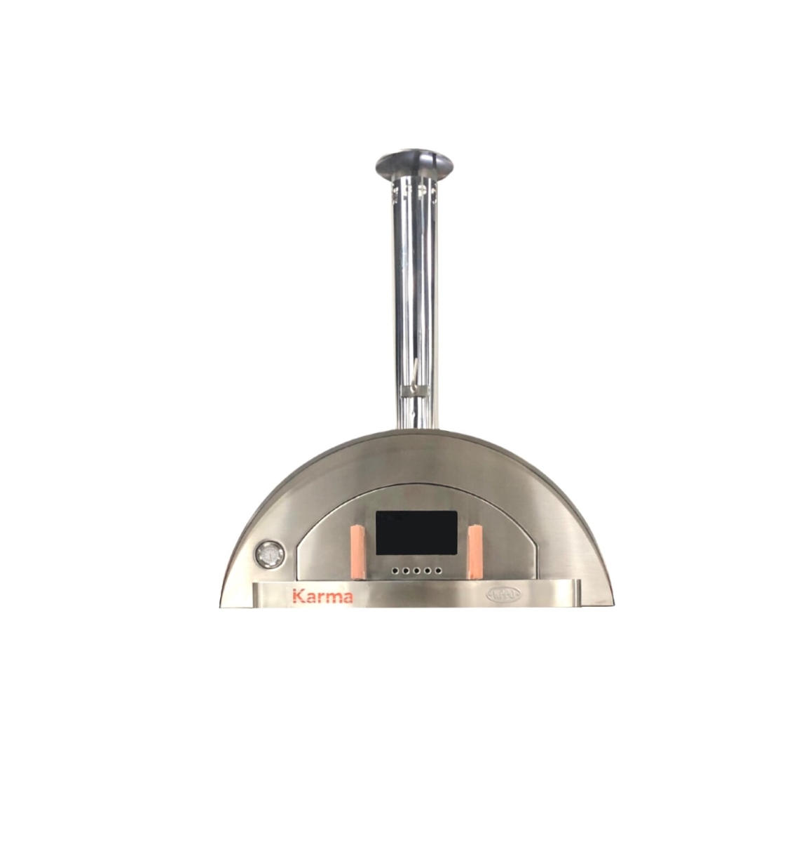 Picture of WPPO WKK-03S 42 in. Karma 304 Stainless Steel Wood Fired Pizza Oven