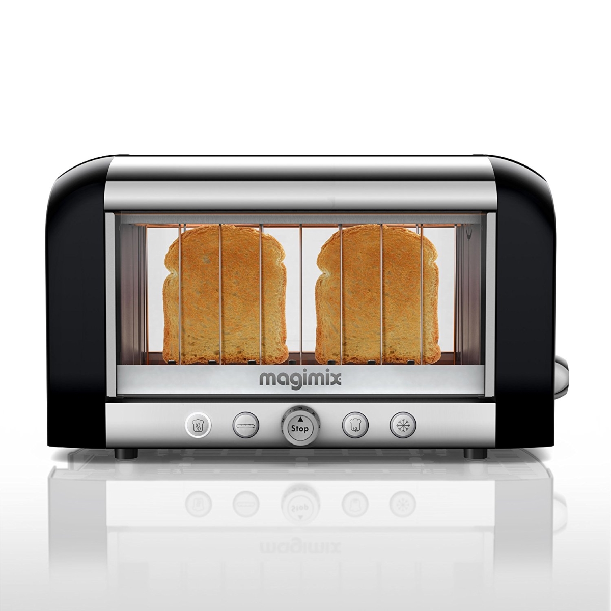 Picture of Magimix 11 529 LC 2-Slot Vision Toaster - Black