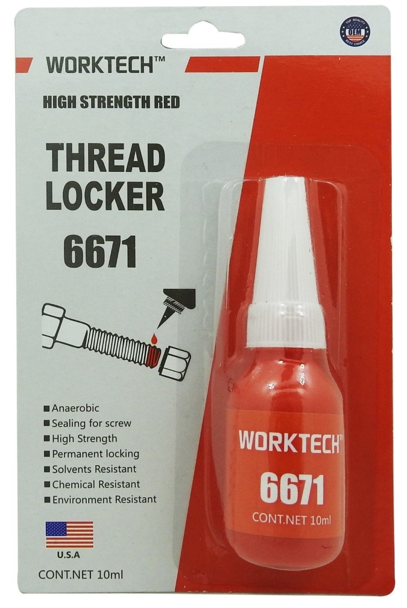 WJB Industrial Technologies WT120 Professional Strength Threadlocker
