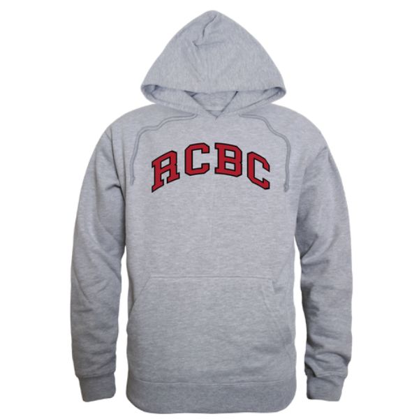 540-668-HGY-04 Rowan College at Burlington County Barons Campus Hoodie, Heather Grey - Extra Large -  W Republic