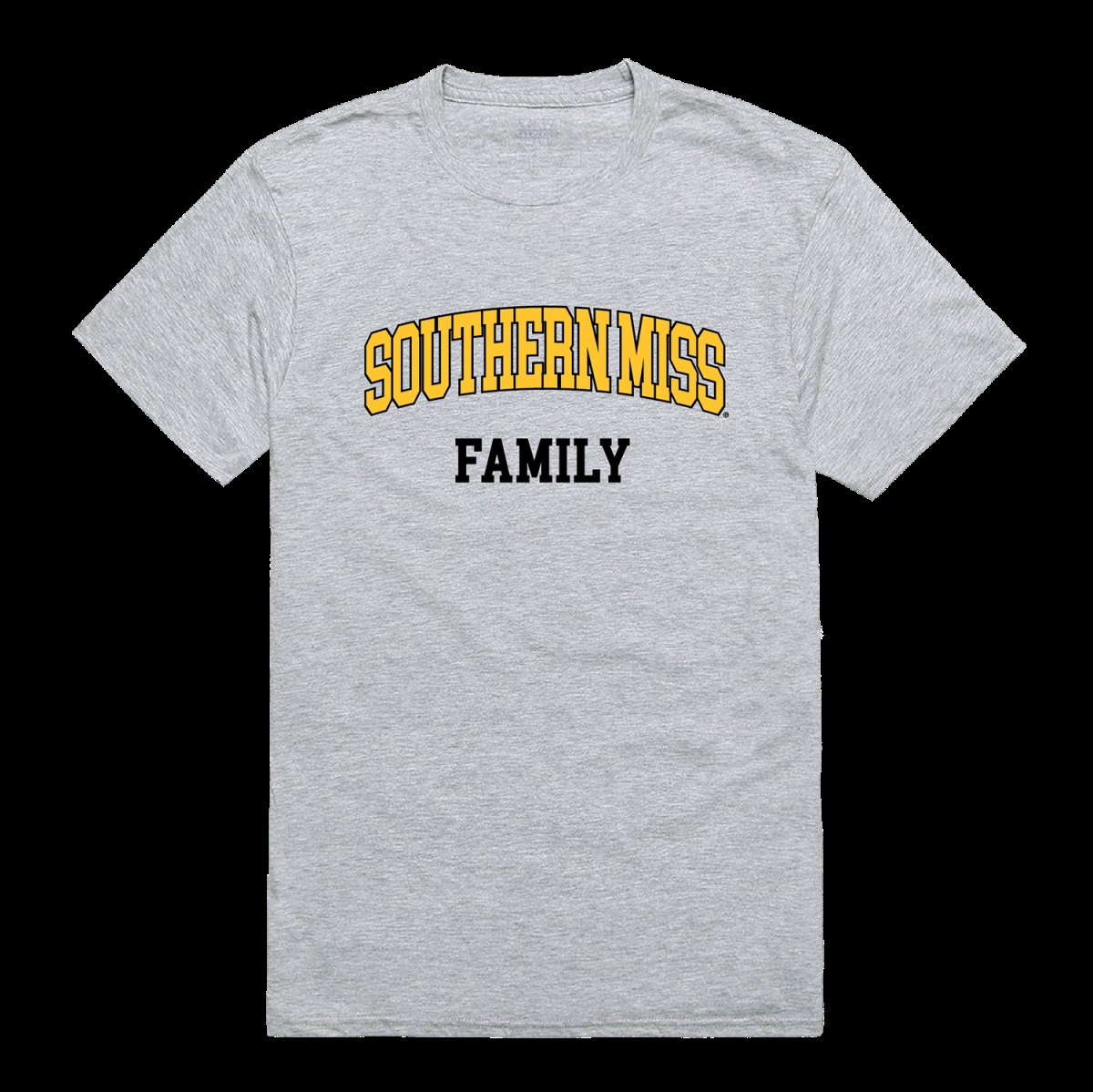 571-151-HGY-05 The University of Southern Mississippi Golden Eagles Family T-Shirt, Heather Grey - 2XL -  W Republic