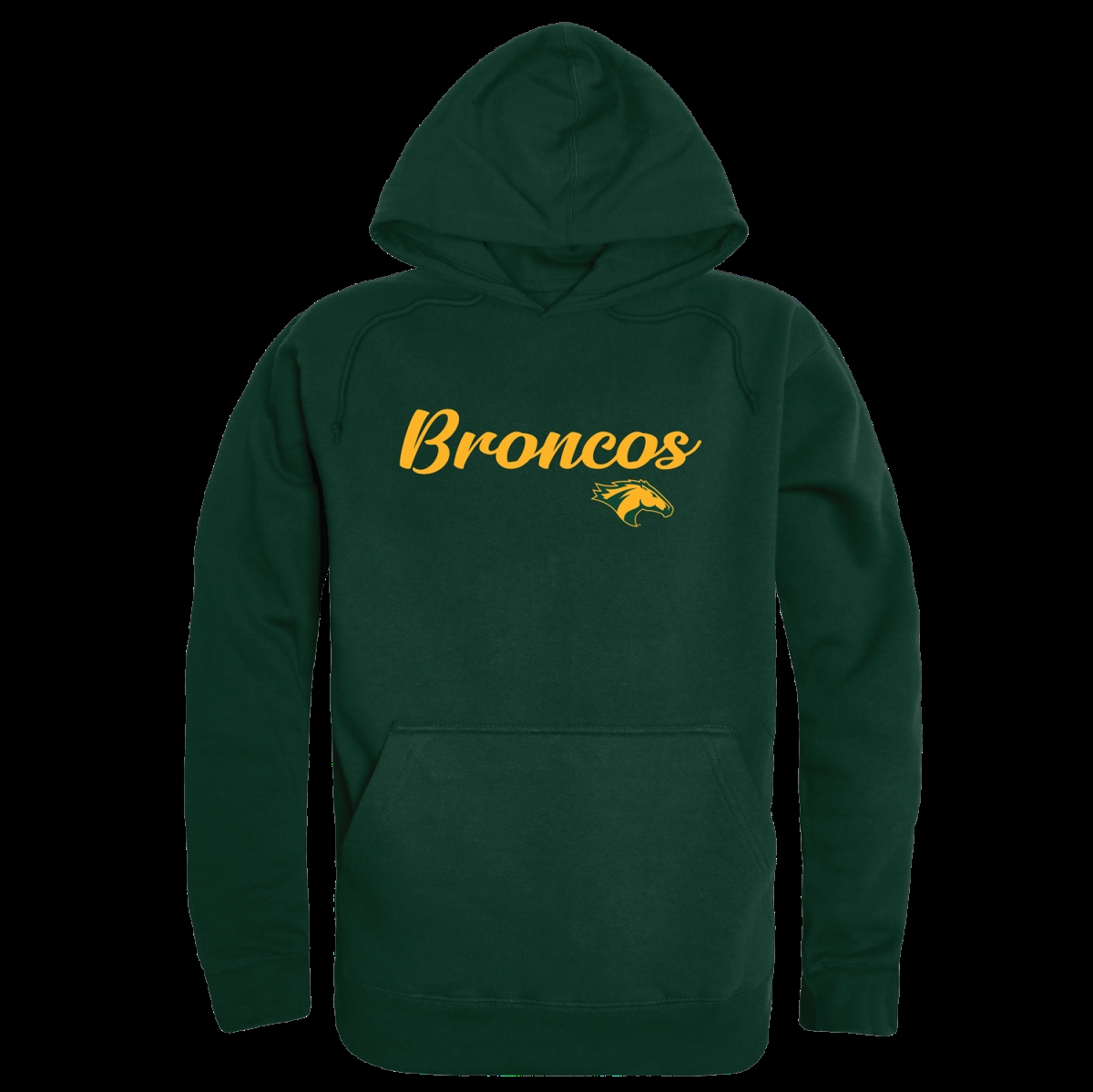 green broncos hoodie