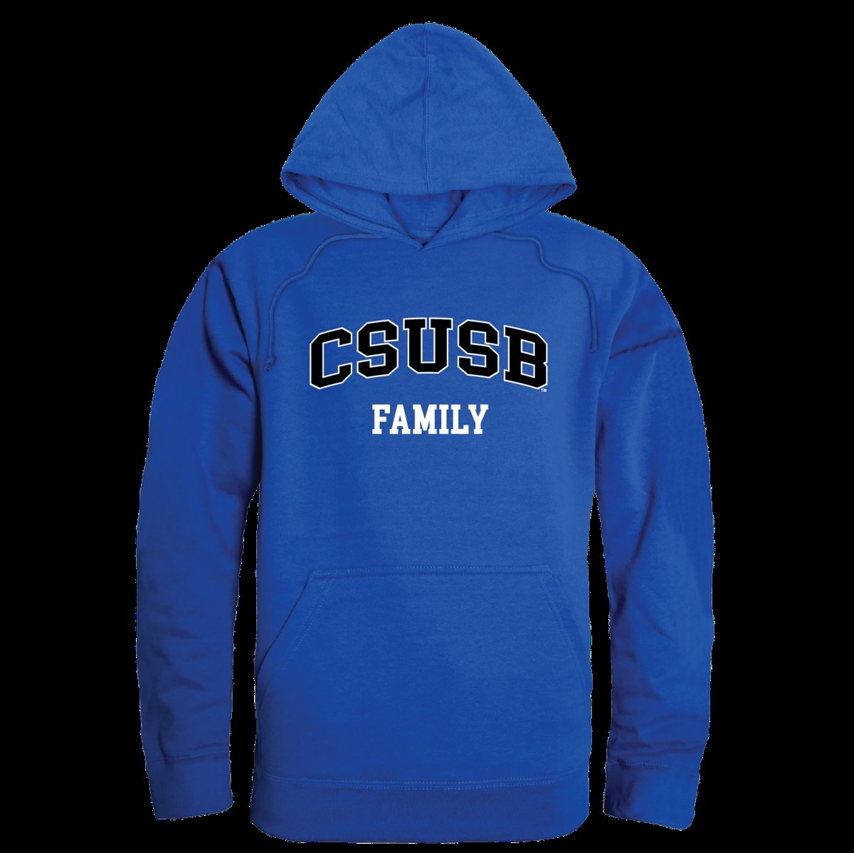 573-207-RYL-01 California State University, San Bernardino Coyotes Family Hoodie, Royal - Small -  W Republic