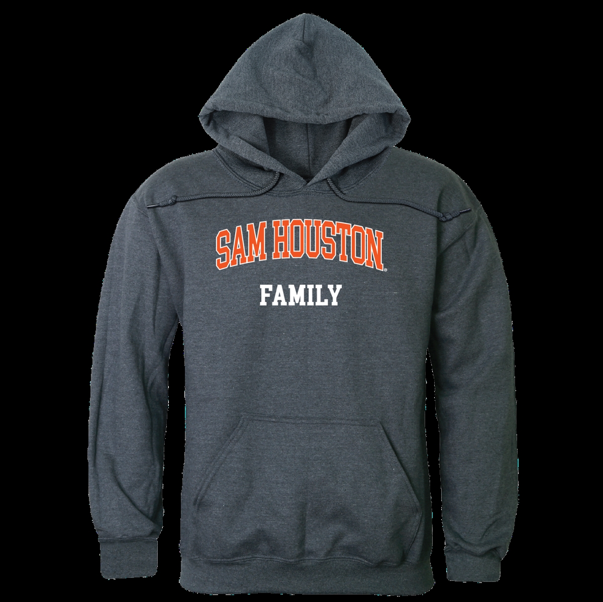 Sam Houston State University Bearkats Family Hoodie, Heather Charcoal - Small -  FinalFan, FI4014618