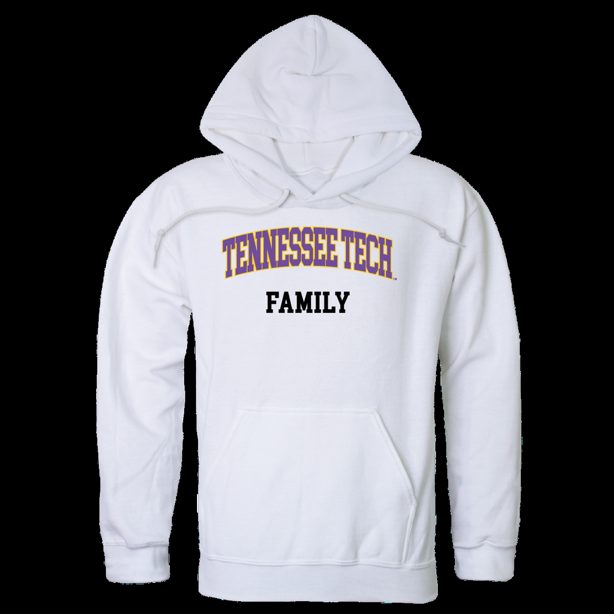 573-391-WHT-02 Tennessee Technological University Golden Eagles Family Hoodie, White - Medium -  W Republic