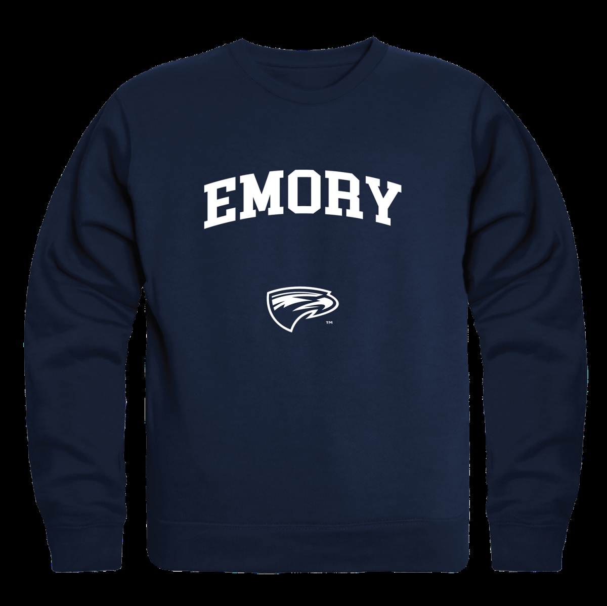 Men's Blue Emory Eagles Long Sleeve T-Shirt