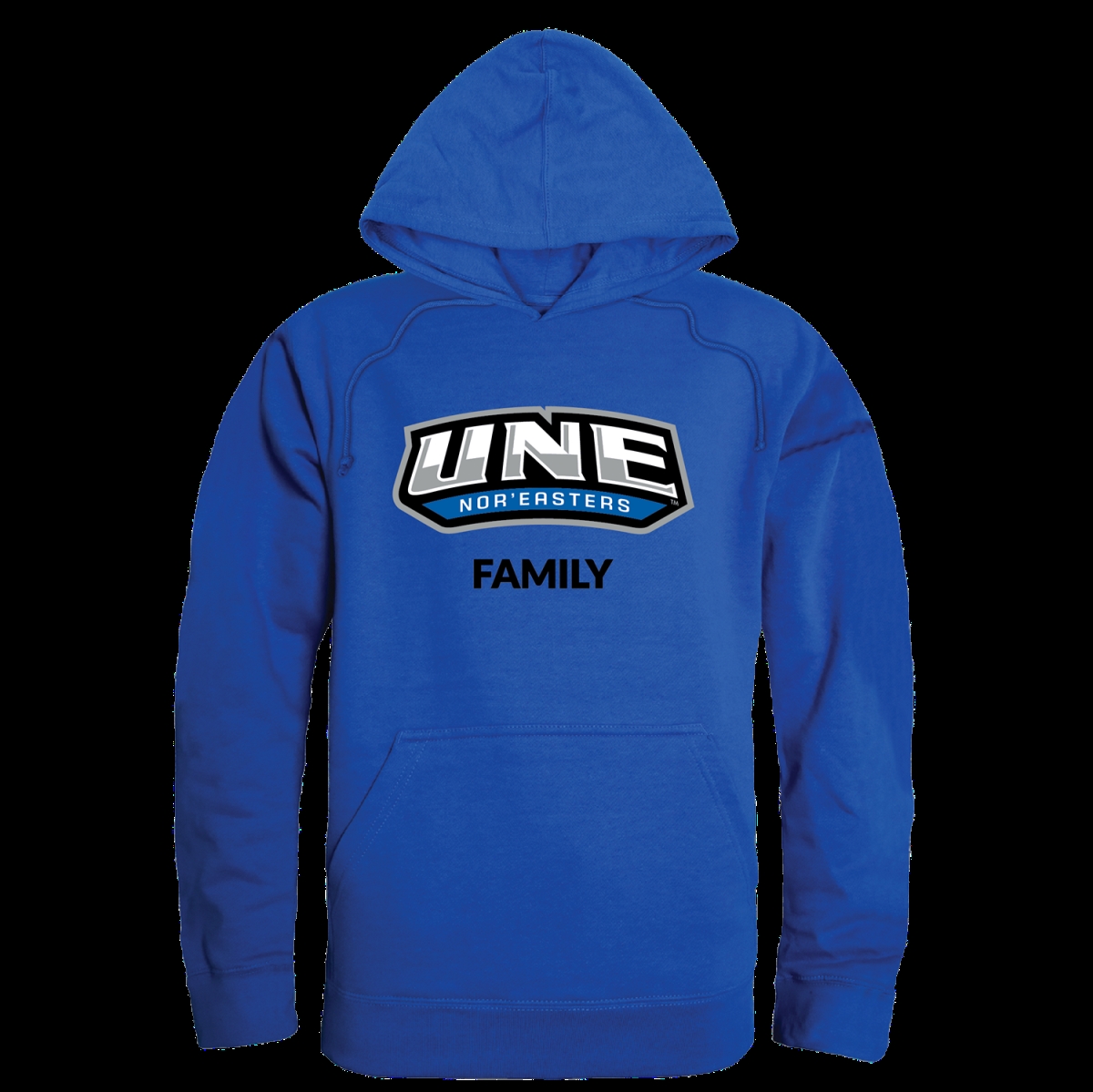 University of New England NorEasters Family Hoodie, Royal - Small -  FinalFan, FI4037049