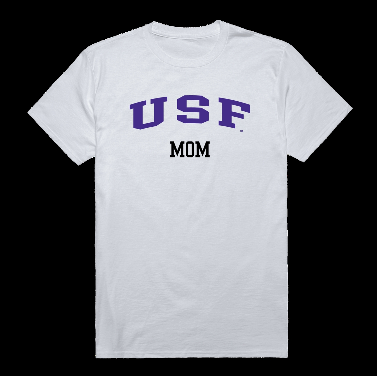 549-380-WT2-02 University of Sioux Falls Cougars College Mom T-Shirt, White - Medium -  W Republic