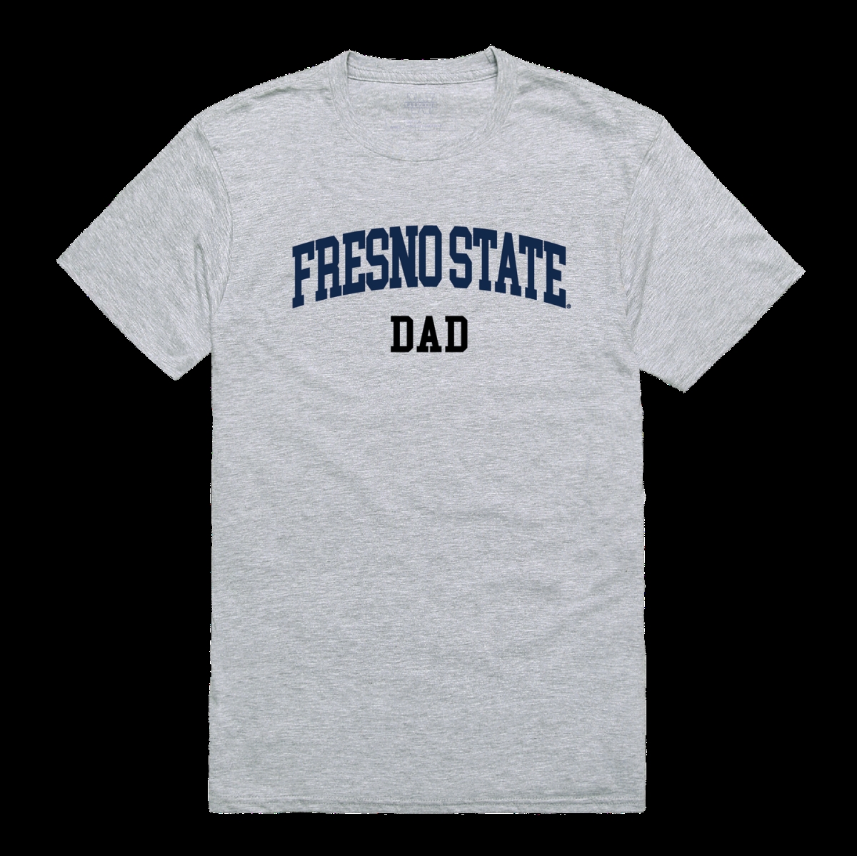 548-169-HG2-02 California State University, Fresno Bulldogs College Dad T-Shirt, Heather Grey - Medium -  W Republic
