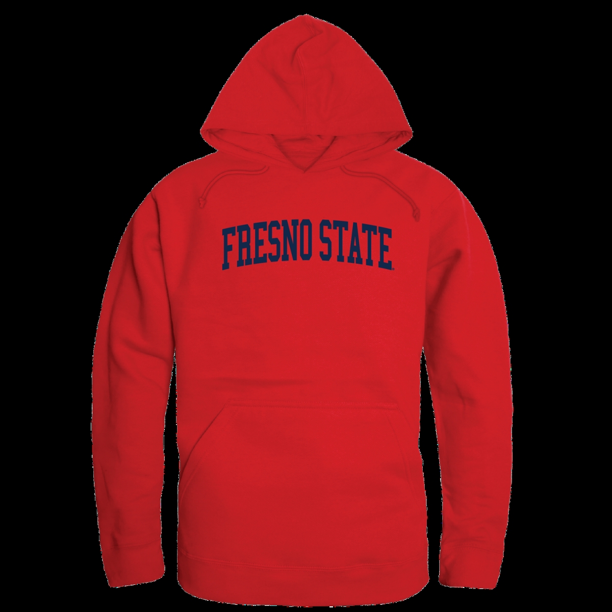 547-169-RED-02 California State University, Fresno Bulldogs College Hoodie, Red - Medium -  W Republic