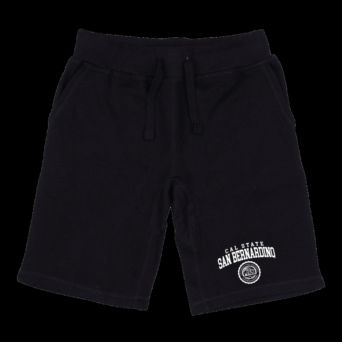 California State University, San Bernardino Coyotes Seal Shorts, Black - Medium -  FinalFan, FI4050447