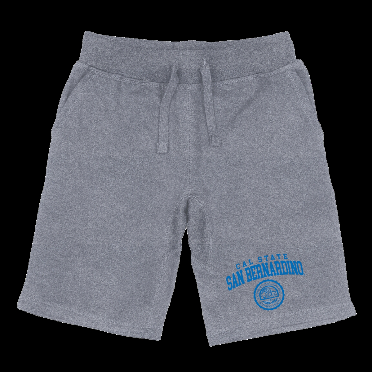 California State University, San Bernardino Coyotes Seal Shorts, Heather Grey - 2XL -  FinalFan, FI4060521