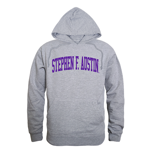 503-238-HGY-04 Stephen F. Austin State University Game Day Hoodie, Heather Grey - Extra Large -  W Republic Products