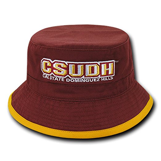 Picture of W Republic Products 600-175-CAR-06 Freshman Bucket - CSUDH&#44; Cardinal - Small