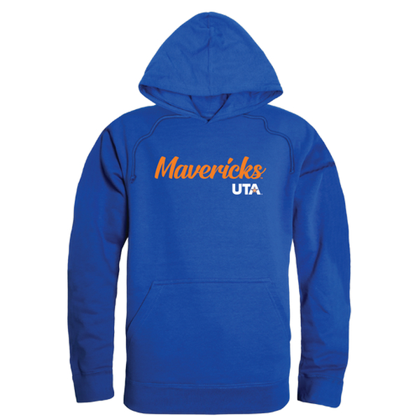 W Republic 558-433-RYL-02 University of Texas at Arlington Script Hoodie Royal Blue - Medium
