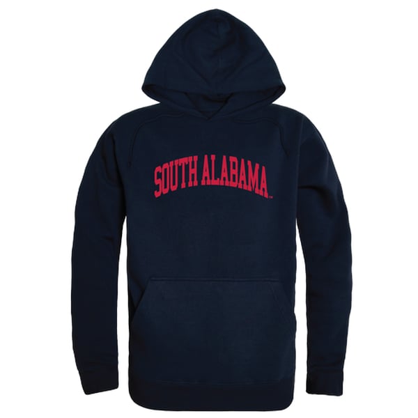 547-382-NVY-02 University of South Alabama College Hoodie, Navy - Medium -  W Republic