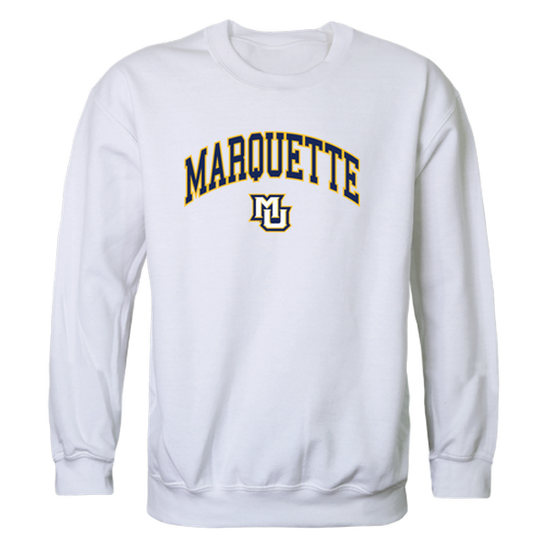 541-130-WT2-05 Marquette University Campus Crewneck T-Shirt, White 2 - 2XL -  W Republic