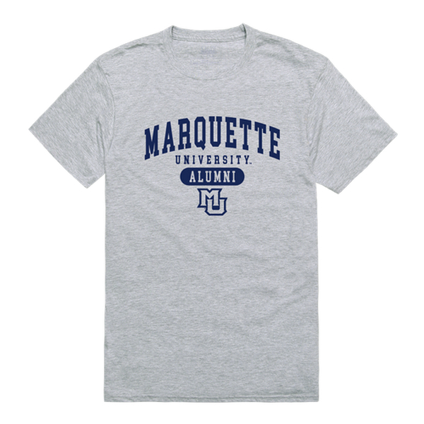 559-130-HGY-05 Marquette University Alumni T-Shirt, Heather Grey - 2XL -  W Republic