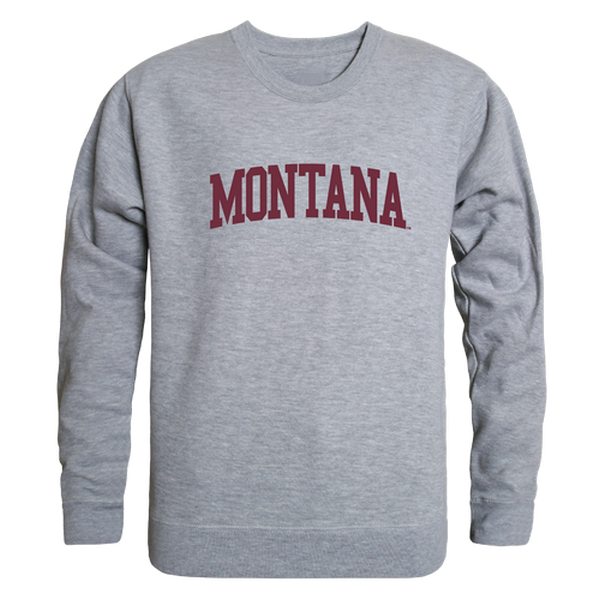 543-191-HGY-05 Montana State University Men GameDay Crewneck Sweatshirt, Heather Grey - 2XL -  W Republic