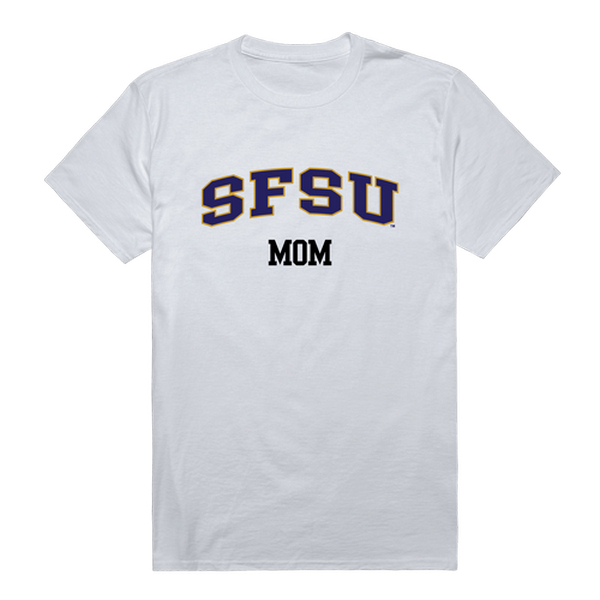 549-376-WHT-04 San Francisco State University College Mom T-Shirt, White - Extra Large -  W Republic Products