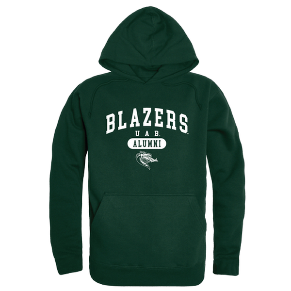 University of Alabama at Birmingham Alumni Hoodie, Forest Green - Large -  LogoLovers, LO4154858