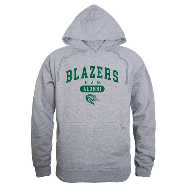 University of Alabama at Birmingham Alumni Hoodie, Heather Grey - Medium -  LogoLovers, LO4151376