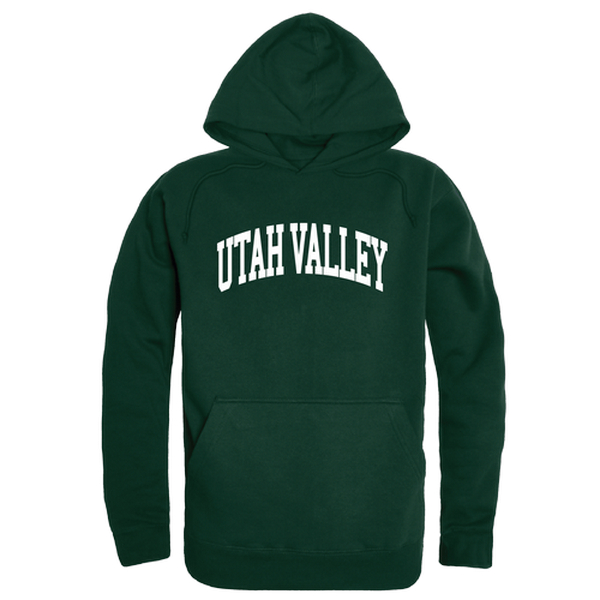 547-210-FOR-01 Utah Valley University College Hoodie, Forest Green - Small -  W Republic Products