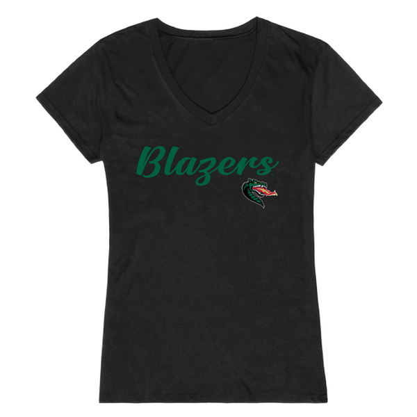 University of Alabama at Birmingham Womens Script T-Shirt, Black - Large -  FinalFan, FI4164873