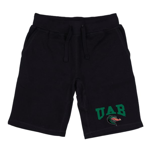 University of Alabama at Birmingham Mens Premium Shorts, Black - Small -  FinalFan, FI4152317